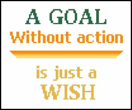 click here to view larger image of Goal or a Wish, A (chart)