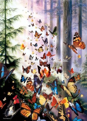 click here to view larger image of Mini Butterfly Woods - Max Color (chart)