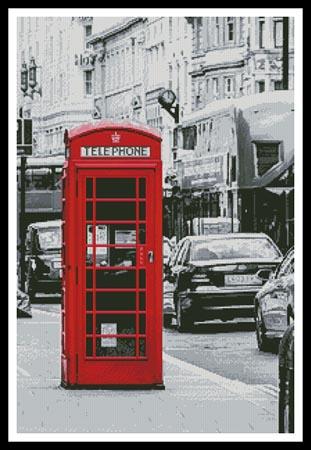 click here to view larger image of London Phone Booth (chart)