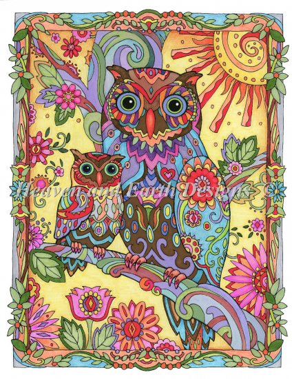 Owl And Baby - Marjorie Sarnat