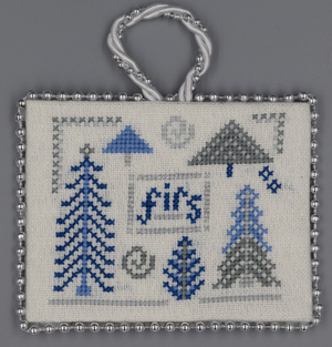 Firs - Blue and Silver Christmas