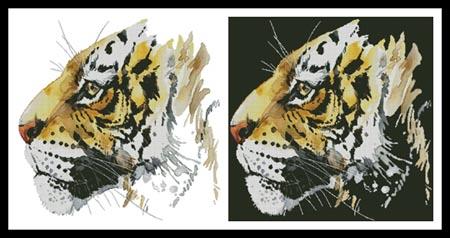 click here to view larger image of Abstract Tiger  (Lena Faenkova) (chart)