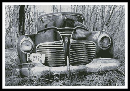 Old Car (Black and White)