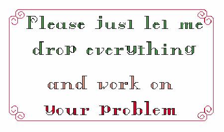 Work On Your Problem