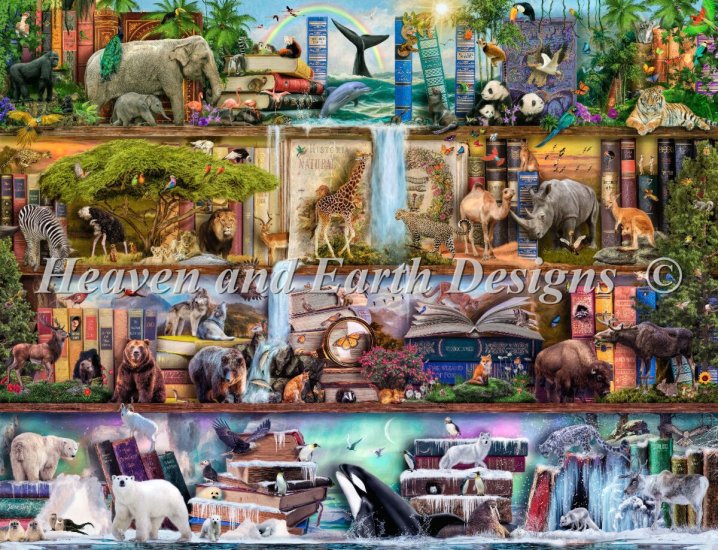 click here to view larger image of Supersized The Amazing Animal Kingdom - Aimee Stewart (chart)