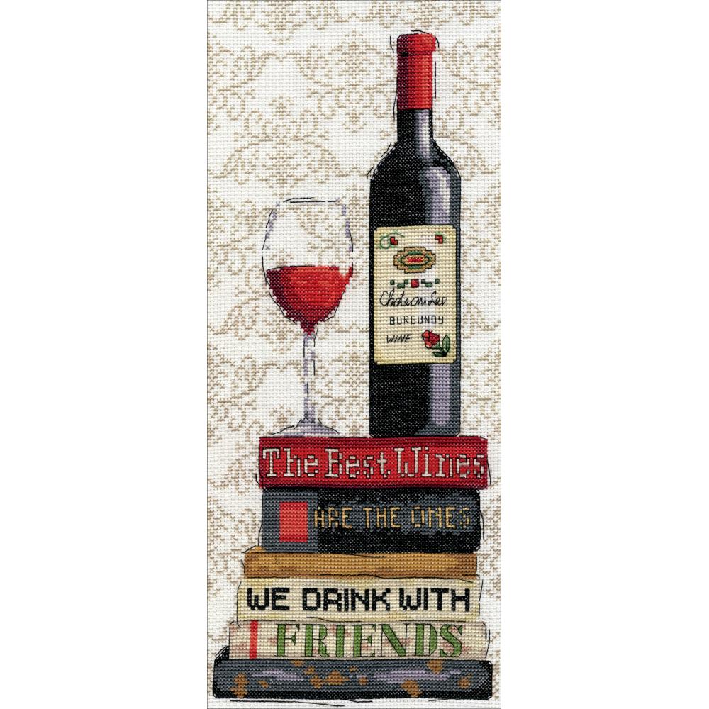 click here to view larger image of Red Wine (counted cross stitch kit)