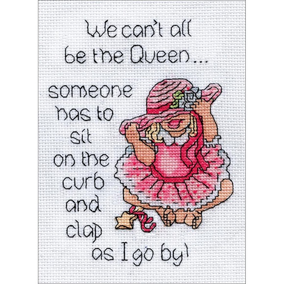 click here to view larger image of Queen, The (counted cross stitch kit)