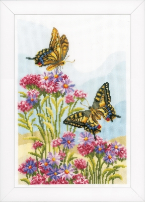 click here to view larger image of Swallowtail (counted cross stitch kit)