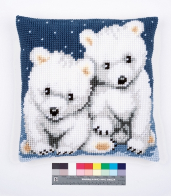 Polar Bears Cushion
