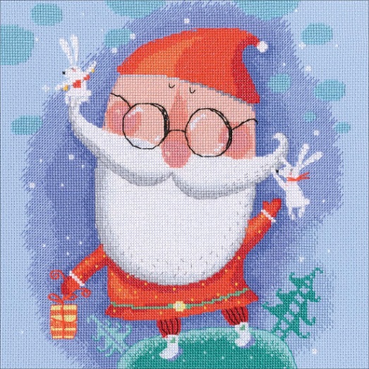 Cheerful Santa