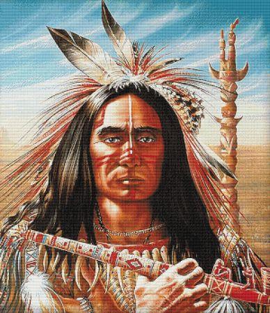Native American by Adrian Chesterman