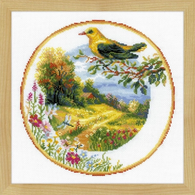 Plate With Oriole