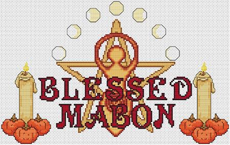 click here to view larger image of Blessed Series - Mabon (chart)