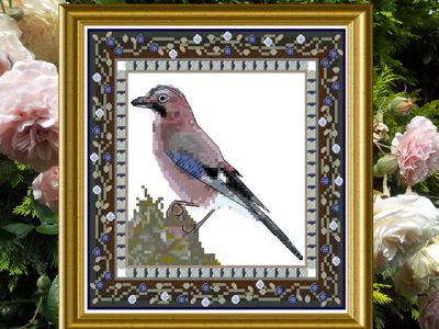 click here to view larger image of Bird Tapestries 2 - Jaybird (chart)
