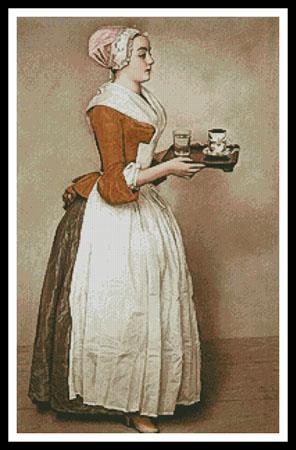 Chocolate Girl 2, The  (Jean-Etienne Liotard)
