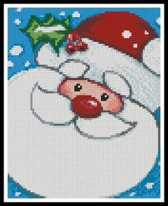 click here to view larger image of Mini Jolly Santa (chart)