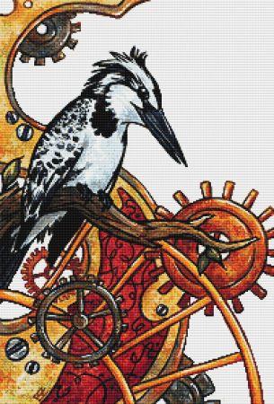 Clockwork Kingfisher (by Beth Zyglowicz)