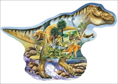 click here to view larger image of Dinosaur Collage (chart)