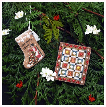 Gingerbread Quilty Ornaments (includes accessory pack)