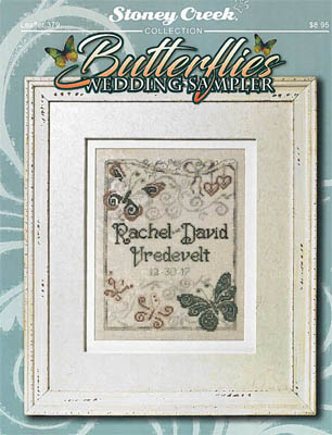 click here to view larger image of Butterflies Wedding Sampler (chart)