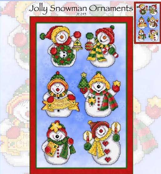 Jolly Snowman Ornaments