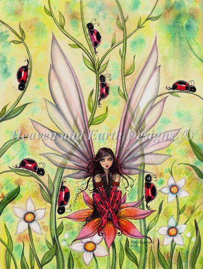 click here to view larger image of Mini Ladybug Fairy (chart)