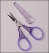 Lavender (Violet) Cotton Candy 3.25in Embroidery Scissors
