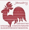 AAN Calendar - January - Rooster
