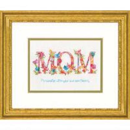 click here to view larger image of Mom - 14 count (counted cross stitch kit)