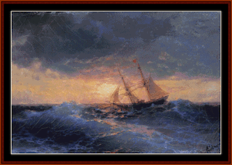 Sea Sunset, 1896