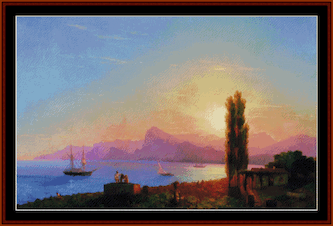 Sunset at Sea, 1856
