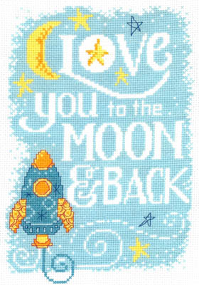 click here to view larger image of Love You To the Moon (chart)