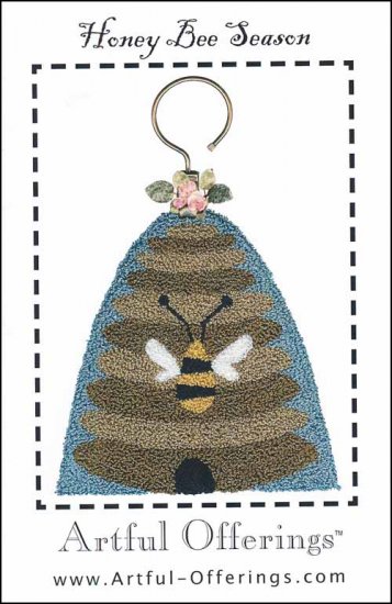 Honey Bee Season (Punchneedle)
