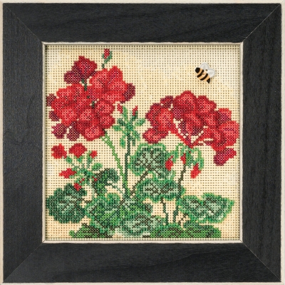 click here to view larger image of Geranium (2018) (counted cross stitch kit)