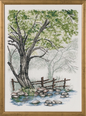 click here to view larger image of Summer (Linen) (counted cross stitch kit)