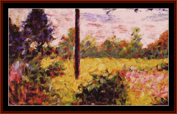 Forest of Barbizon, 1883 - Georges Seurat