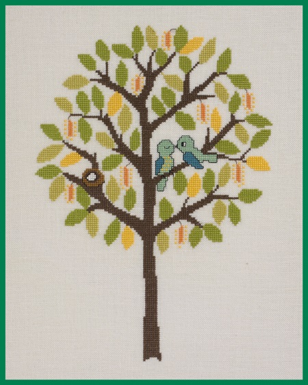 click here to view larger image of Spring (counted cross stitch kit)