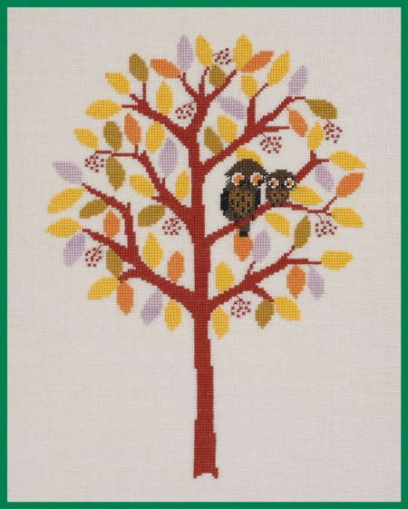click here to view larger image of Fall (counted cross stitch kit)