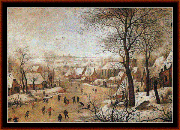 Winter Landscape - Peter Bruegel