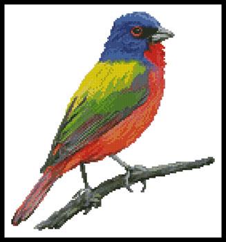click here to view larger image of Painted Bunting (chart)