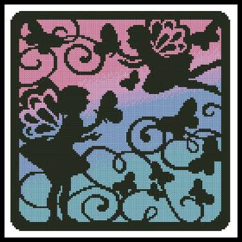 click here to view larger image of Fairy Silhouette Square 5 (chart)