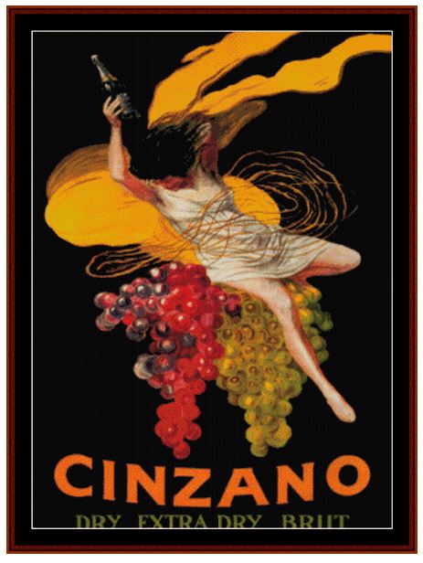 Cinzano Vintage Poster