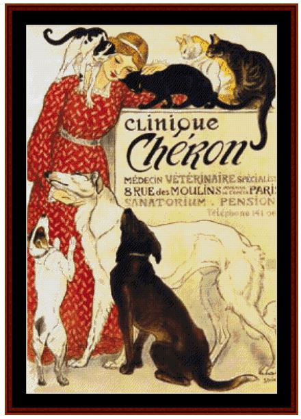Clinique Cheron - Vintage Poster