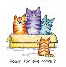 click here to view larger image of One More? (Aida) (counted cross stitch kit)
