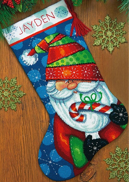 Sweet Santa Stocking