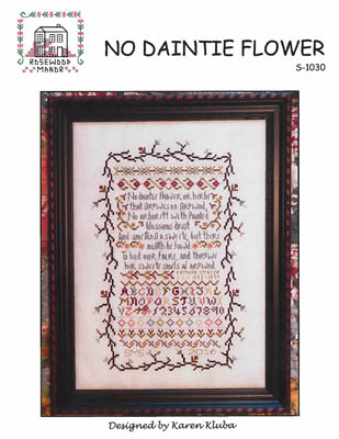 No Daintie Flower - Rosewood Manor Designs	