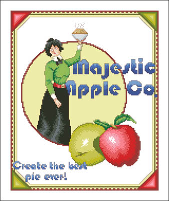 click here to view larger image of Majestic Apple Co - Vickery Collection	 (chart (special))