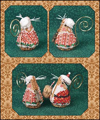 click here to view larger image of Gingerbread Mrs Santa Mouse - Limited Edition Kit (None Selected)