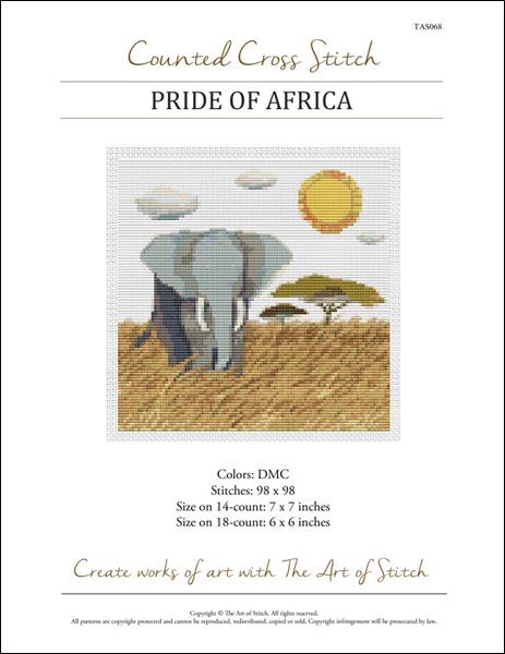 click here to view larger image of Pride of Africa  (chart)