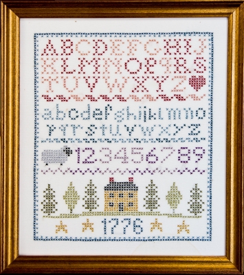 Colonial Sampler - Stamped Cross Stitch